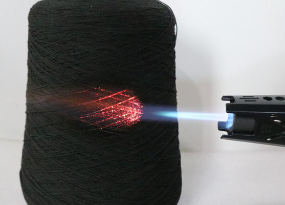 30s/2 Zwart koolstofvezelgarens Vlamvertragend en niet-brandbaar met preoxideerde spinning LOI 40+ voor duurzaam