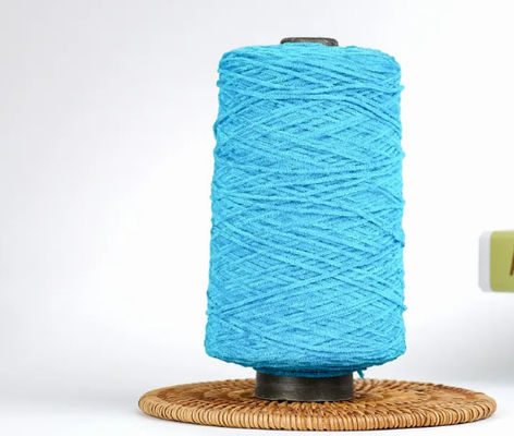Kleurrijke knutseldraad van baby Bernat strip polyester fuzzy fluweel chenille garen