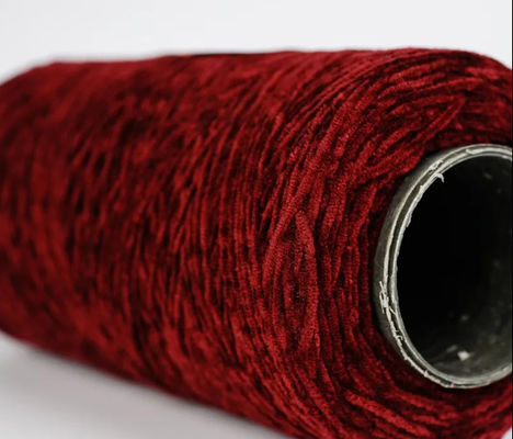 Mode Populair Rood Chunky Chenille Garne In Bulk Kleurrijk Garne Voor Breien