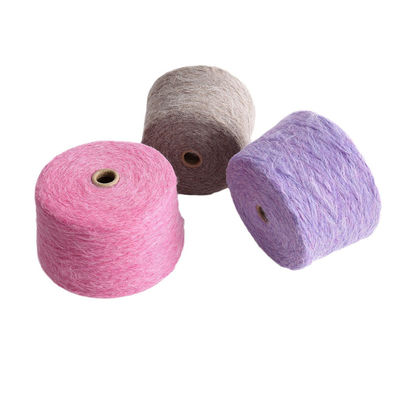 Spandex 18S/2 Raw Macrame Feeling 100% Strakheid Kleurstand Kwaliteit Nylon 35% Katoen Gemengd Zachte Acryl Spund Garens voor Weven