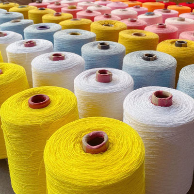 Gekleurde hardnekkige breiwerk Vortex fancy garen voor aangepaste filamenten O/E Naaiwerk 120D/2 Viscose Rayon garen