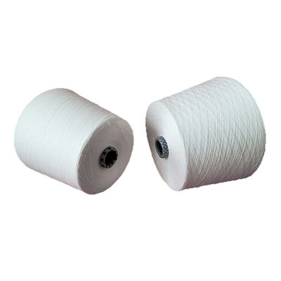 Hoge continue 120D/2 fancy viscose garen wit 300D polyester ring O/E 40S/1 garen viscose filament garen