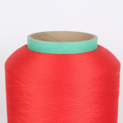 Dty Wit geïntegreerd gerecycled brei garen Elasticiteit 70D Spandex