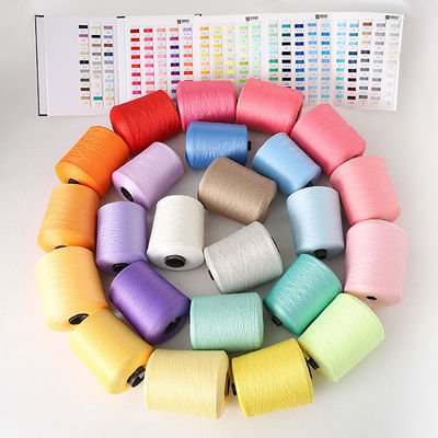 402 Recycled Dty Weft Polyester Textured Yarn 20S/3 403 Ring Blended For 150/48 Strand Filament Dacron Garmaent