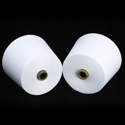 402 Recycled Dty Weft Polyester Textured Yarn 20S/3 403 Ring Blended For 150/48 Strand Filament Dacron Garmaent