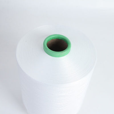 Glanzend Dty Ply Cotton Spandex Garn Gekleurd 20/150D Machine Thread Coated Rubber 210D Filament
