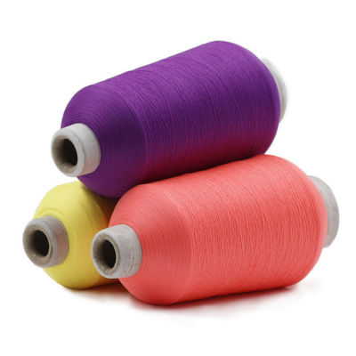 Warm 100 wit polyester filament garen weefsel antibacteriële Dty strand Dacron
