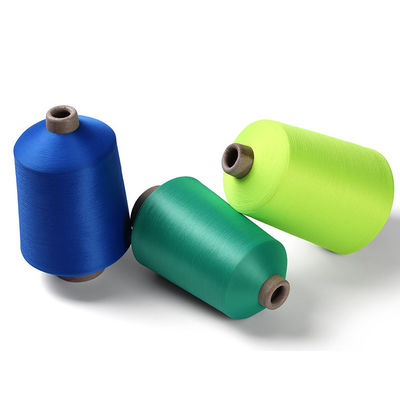 Warm 100 wit polyester filament garen weefsel antibacteriële Dty strand Dacron