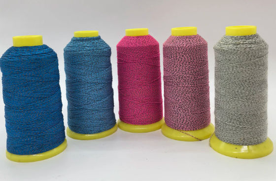 Op maat gemaakte superhelder dubbelzijdig reflecterend garen met hoge zichtbaarheid voor kleding en textiel breiwerk